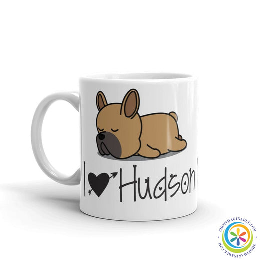 Personalized I Love My Bulldog Coffee Cup/Mug-ShopImaginable.com