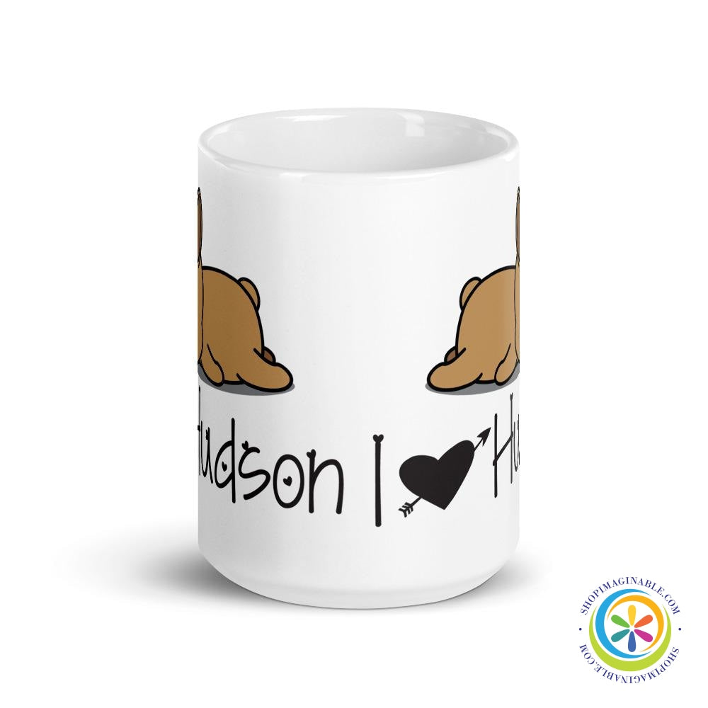 Personalized I Love My Bulldog Coffee Cup/Mug-ShopImaginable.com