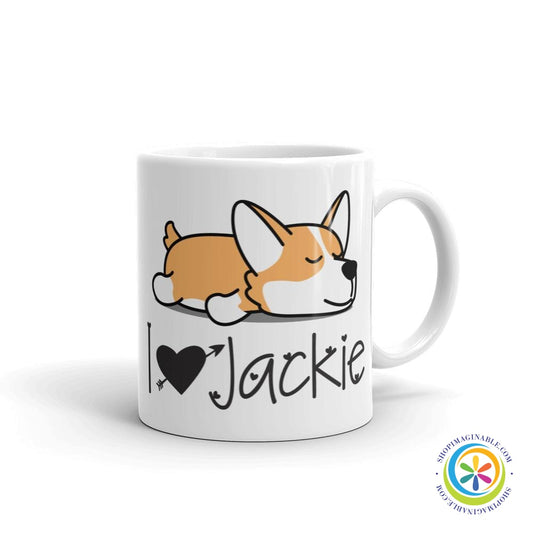 Personalized I Love My Corgi Coffee Cup / Mug-ShopImaginable.com