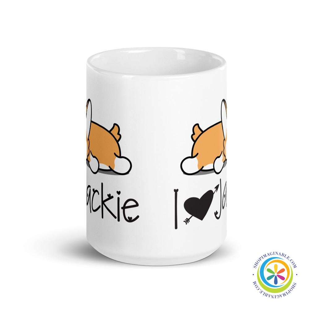 Personalized I Love My Corgi Coffee Cup / Mug-ShopImaginable.com