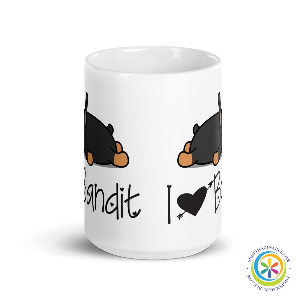Personalized I Love My Doberman Coffee Cup / Mug-ShopImaginable.com