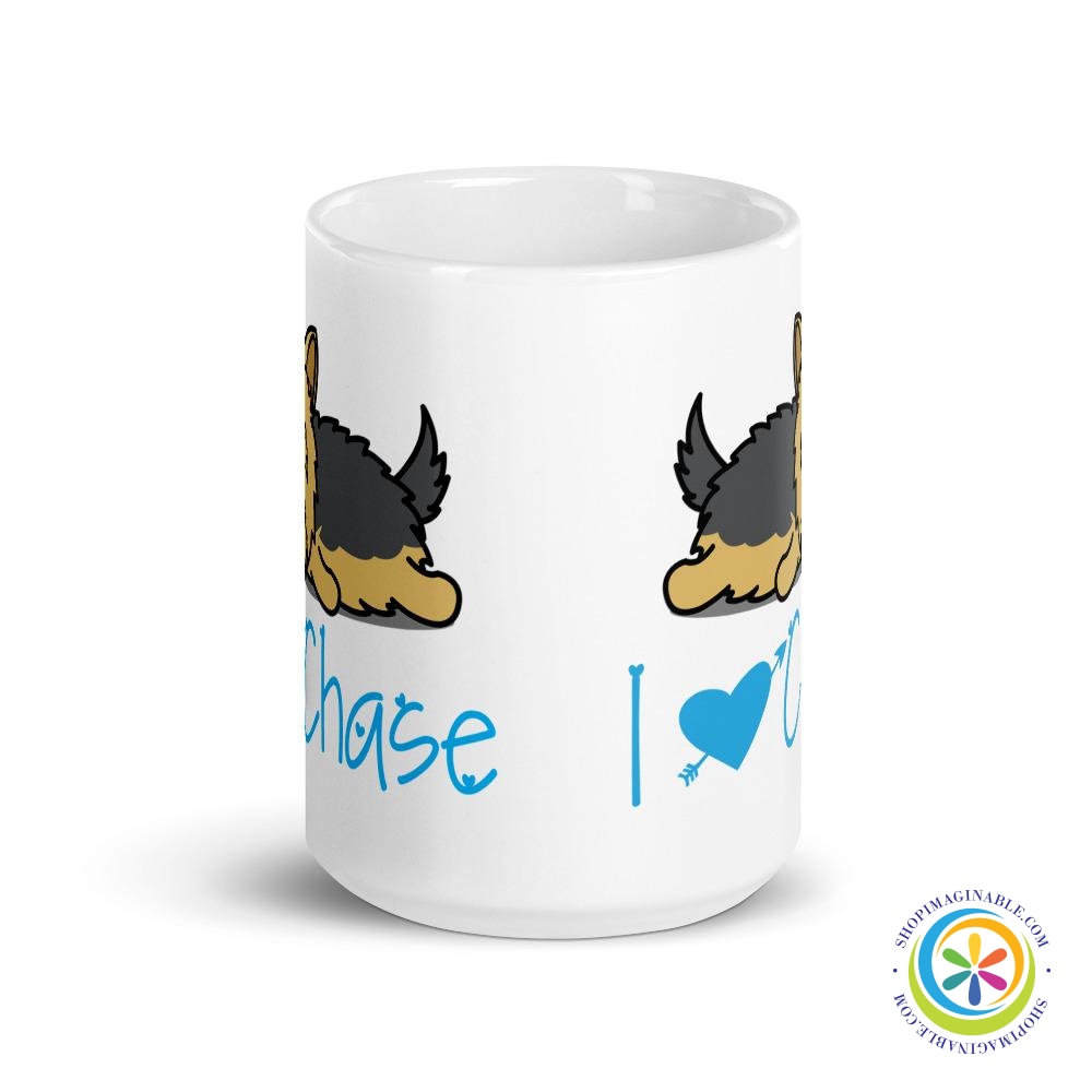 Personalized I Love Yorkies Coffee Mug - Cup-ShopImaginable.com