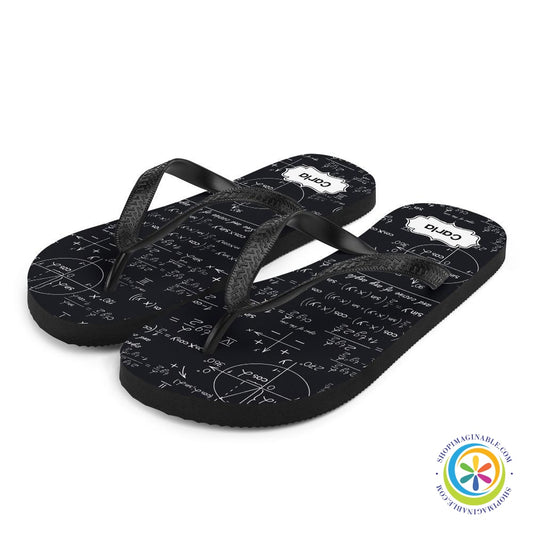 Personalized Math Flip-Flops-ShopImaginable.com