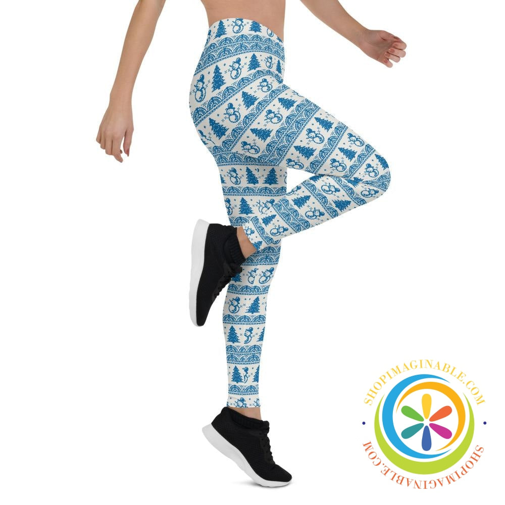 Snowman Sweater Leggings-ShopImaginable.com