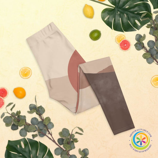 Sunset Sunrise Art Full Length Leggings-ShopImaginable.com