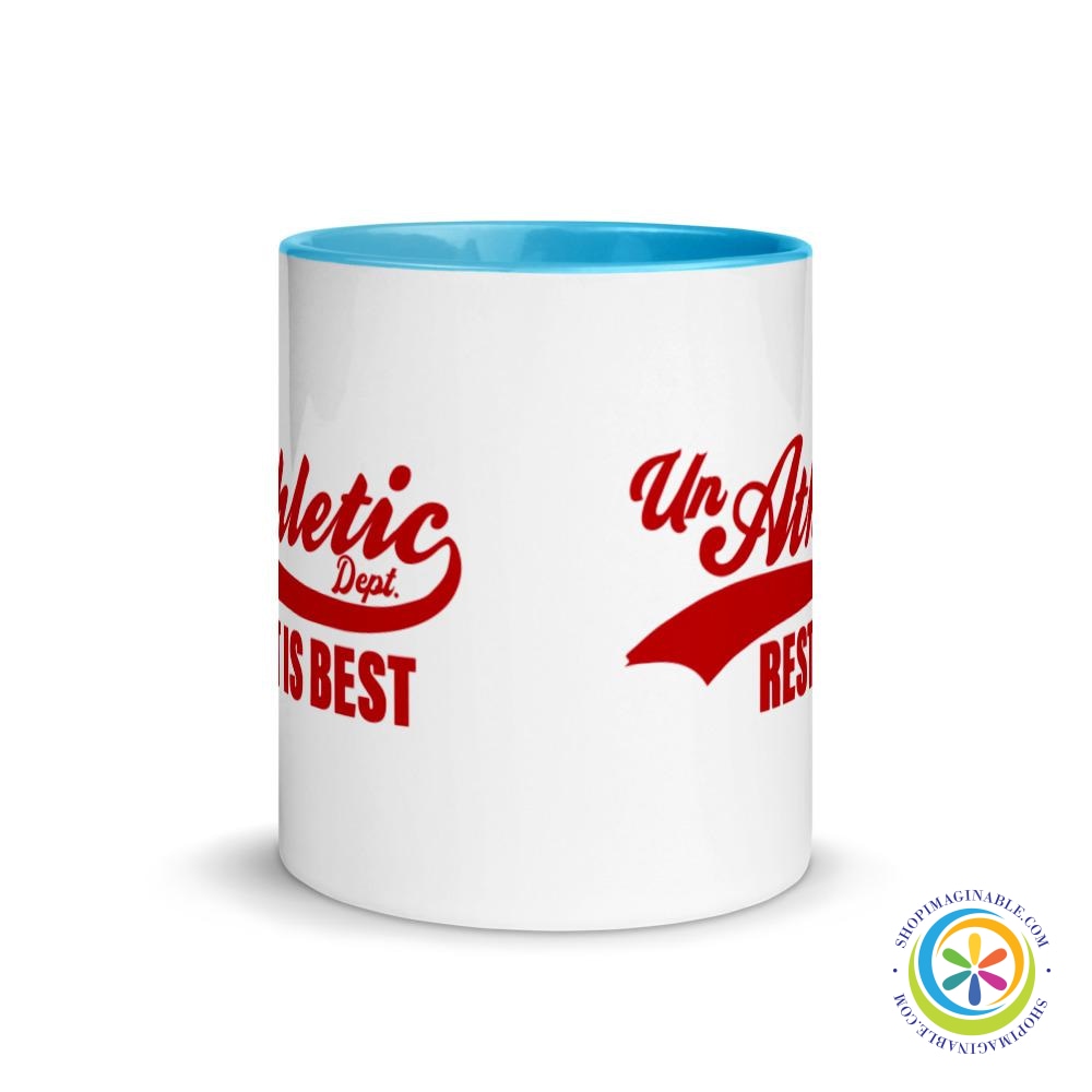 Unathletic Dept. Rest Is Best Coffee Mug Cup-ShopImaginable.com