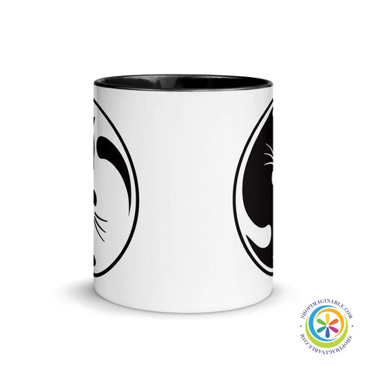 Yin Yang Cat Lover's Coffee Mug Cup-ShopImaginable.com