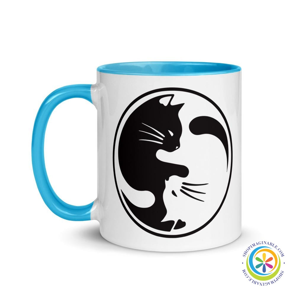 Yin Yang Cat Lover's Coffee Mug Cup-ShopImaginable.com