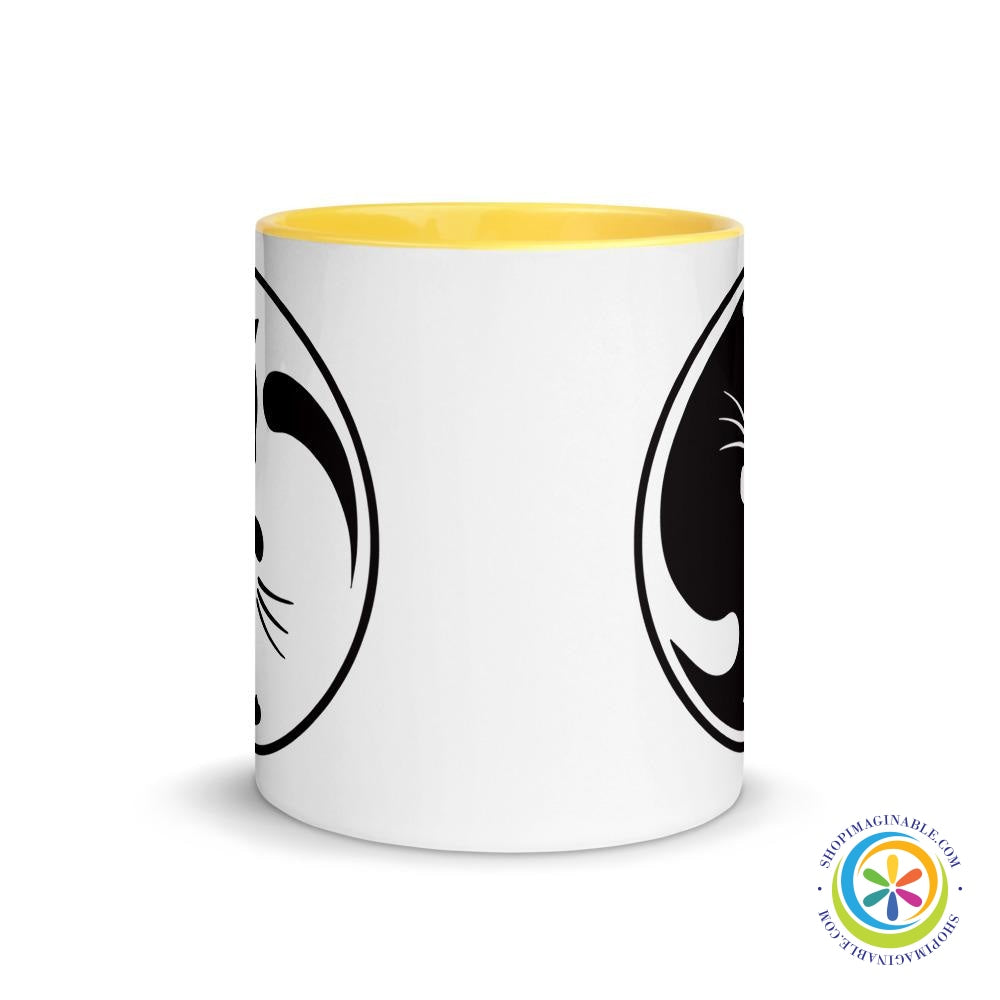 Yin Yang Cat Lover's Coffee Mug Cup-ShopImaginable.com