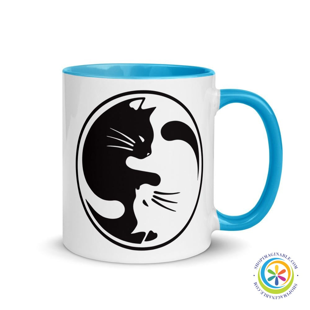 Yin Yang Cat Lover's Coffee Mug Cup-ShopImaginable.com