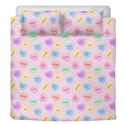 Sweet Tart Hearts Bedding Set-ShopImaginable.com