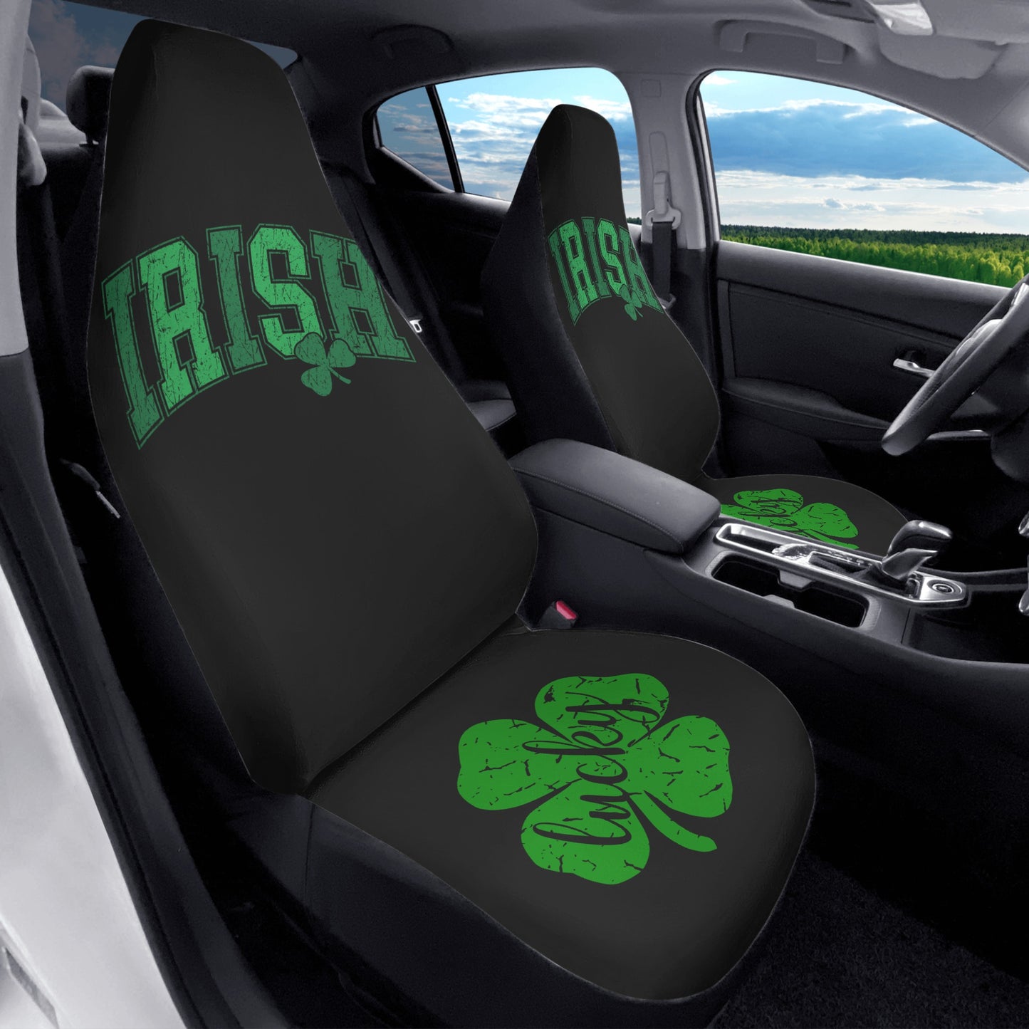 My Lucky Irish Cloth Car Seat Covers-ShopImaginable.com