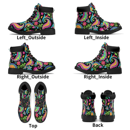 Bold Paisley Women's Boots