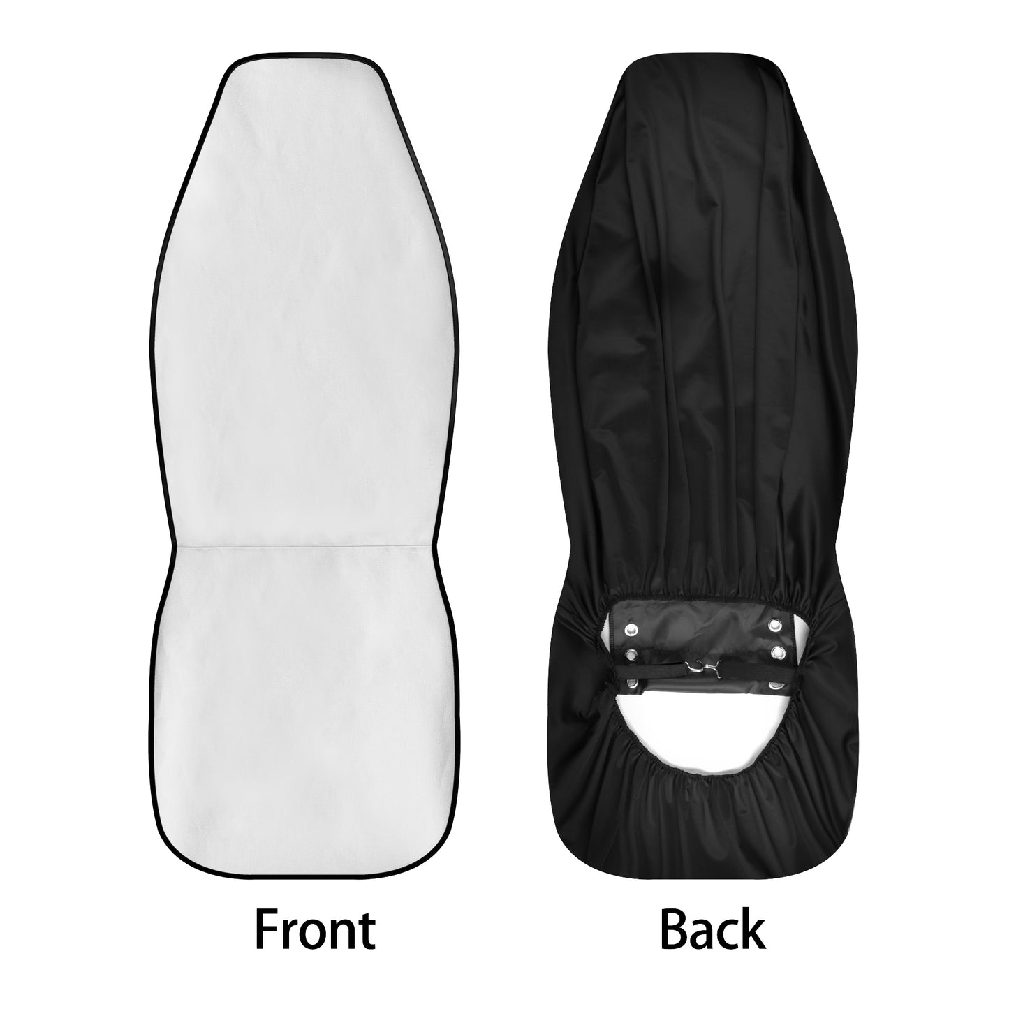 Elegant Black Mud Cloth Car Seat Covers-ShopImaginable.com