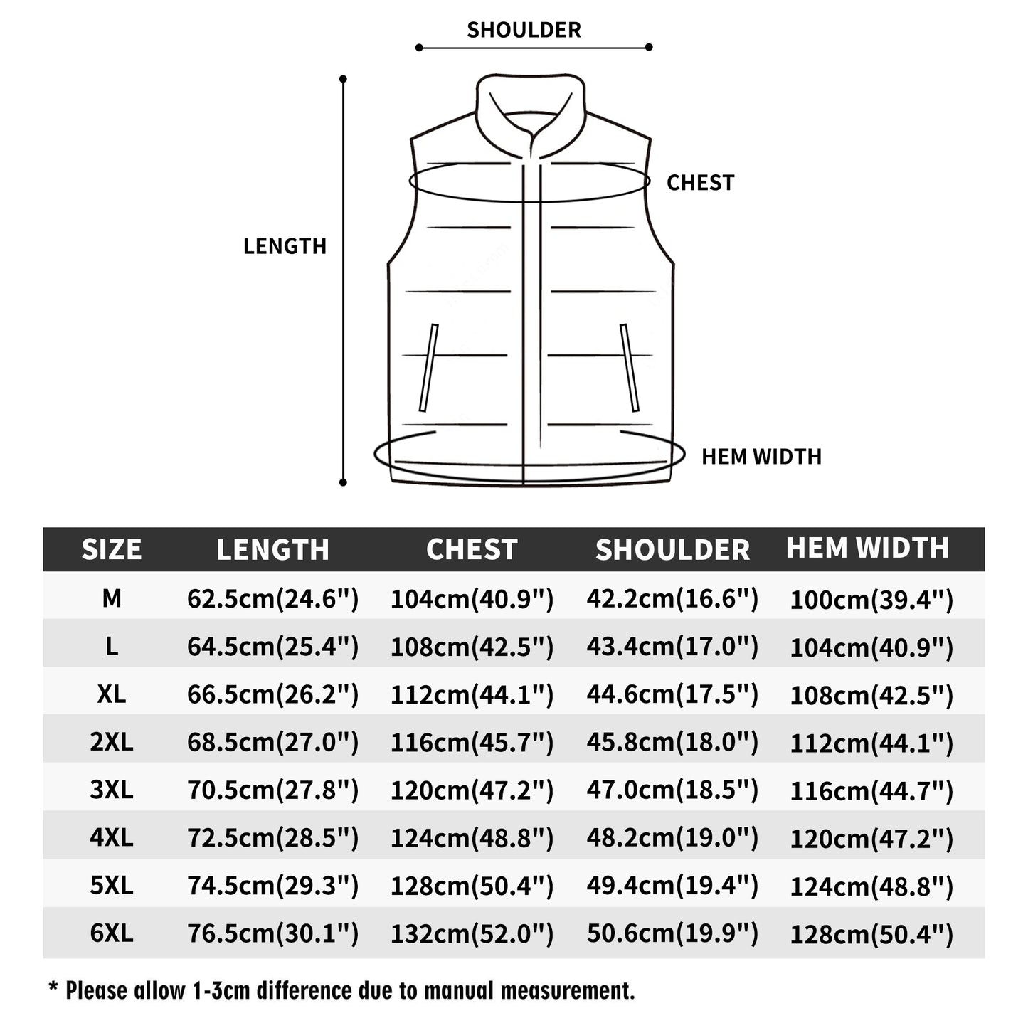 USA Military Puffer Vest