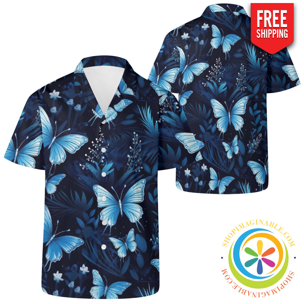 A Butterfly Story Hawaiian Casual Shirt 2Xs