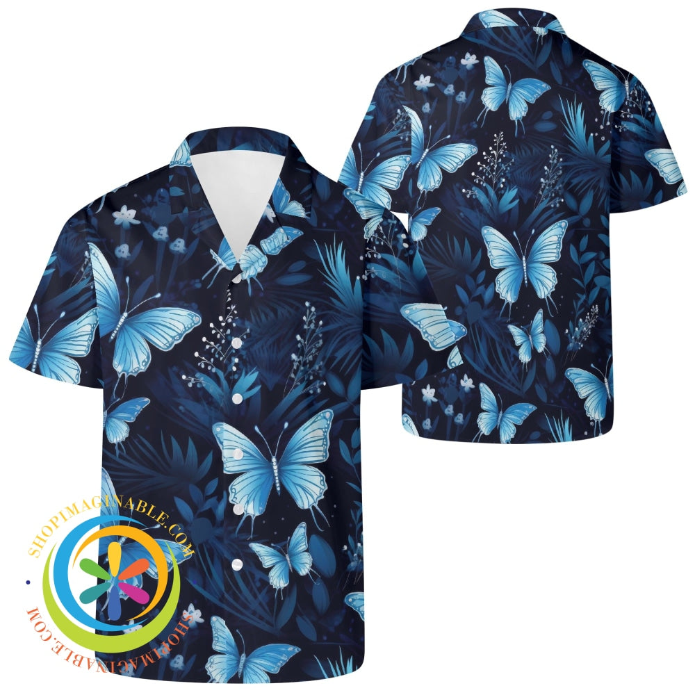 A Butterfly Story Hawaiian Casual Shirt 2Xs