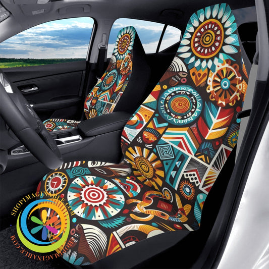 A Cultural Celebration Cloth Car Seat Covers