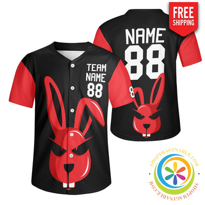 Bad Bunny Unisex Baseball Jersey S
