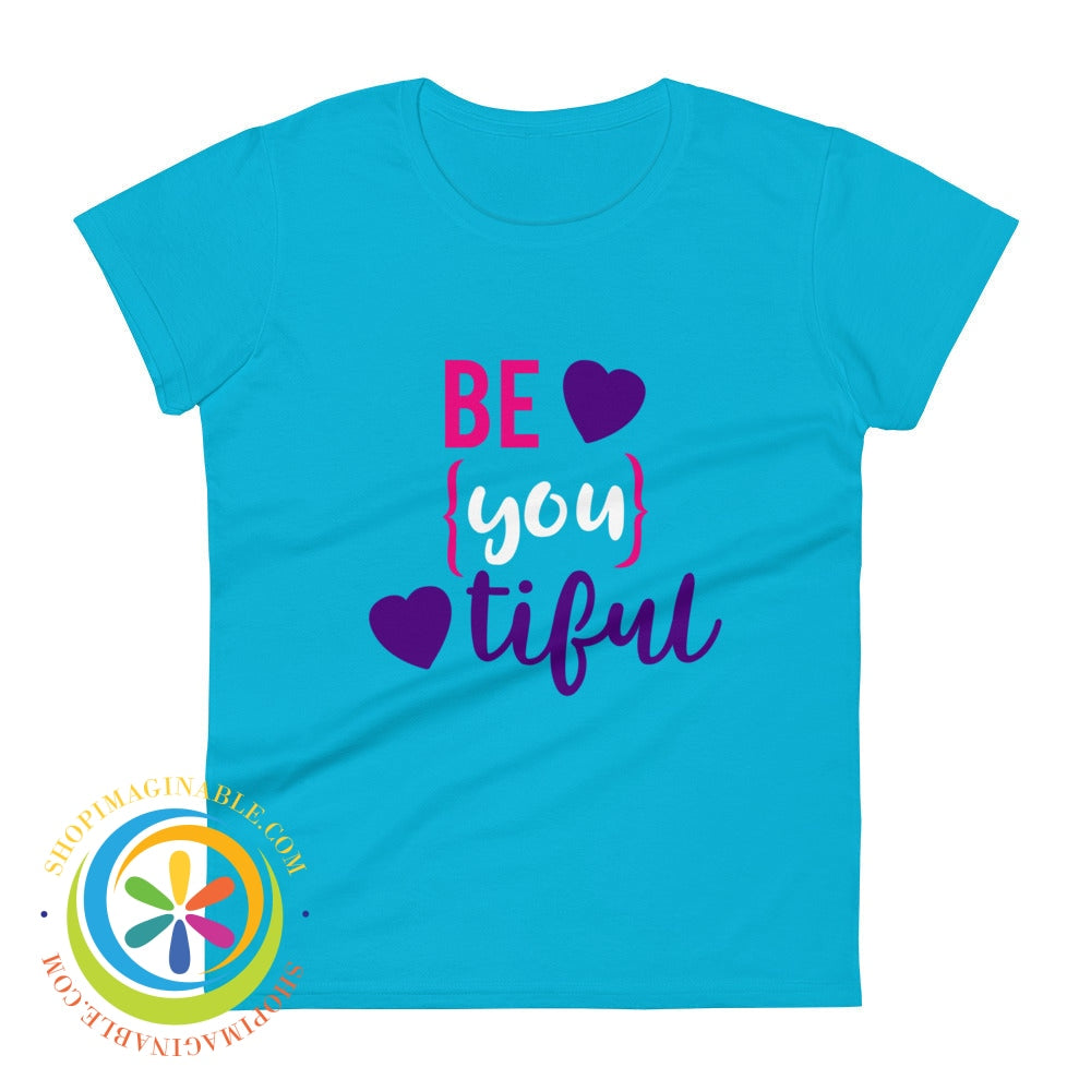 Be-You-Tiful Ladies T-Shirt Caribbean Blue / S T-Shirt