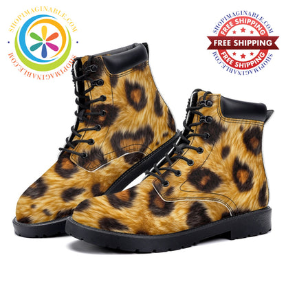 Big Cat - Leather Martin Boots white / 36