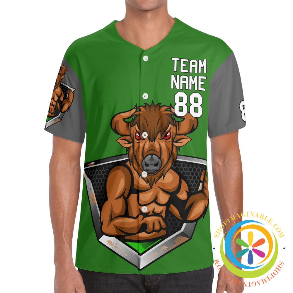 Bisons Unisex Baseball Jersey