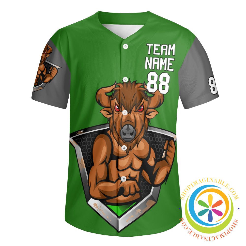 Bisons Unisex Baseball Jersey