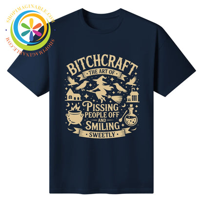 Bitchery Halloween Unisex T-Shirt Navy / S T-shirt