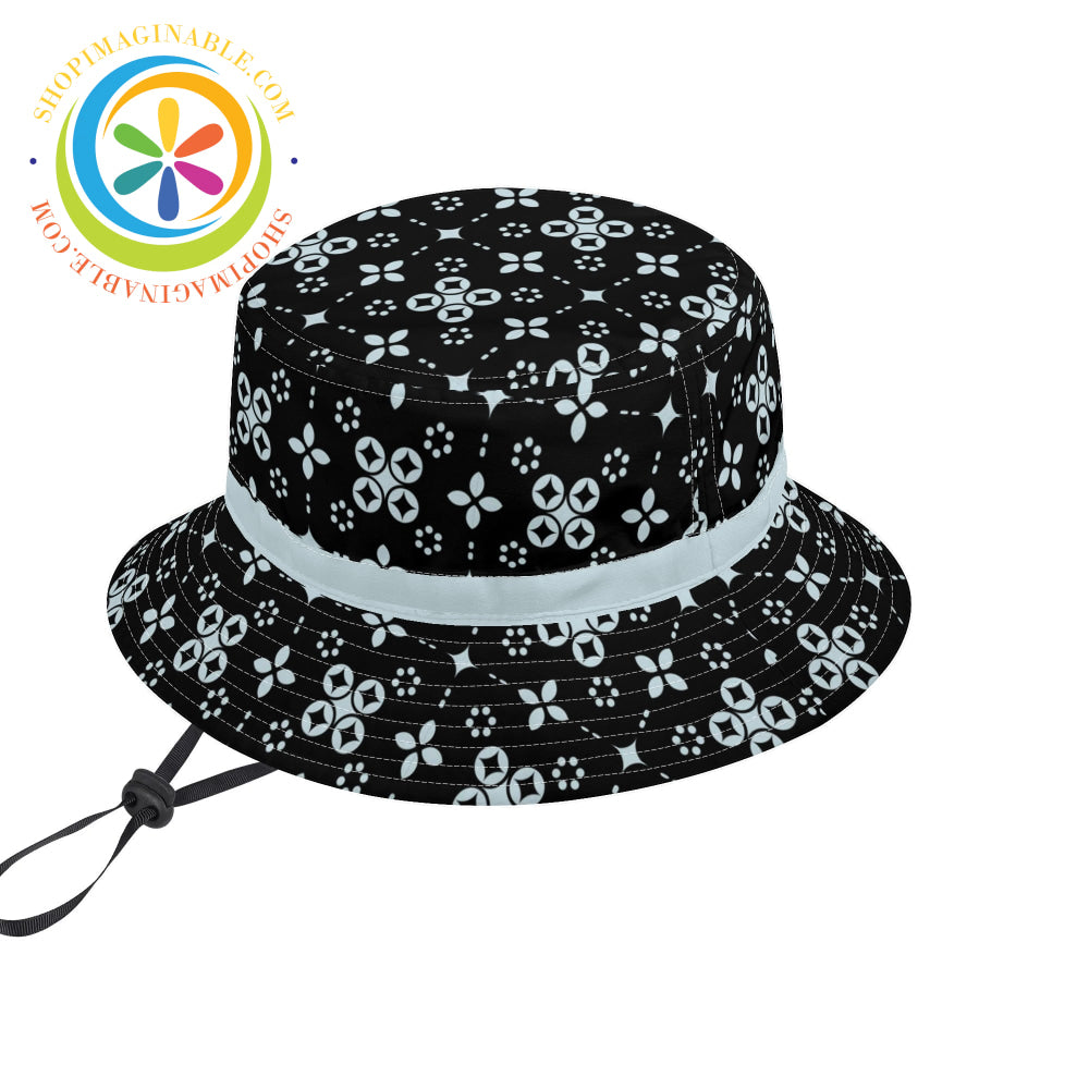 Black Batik Bucket Hat