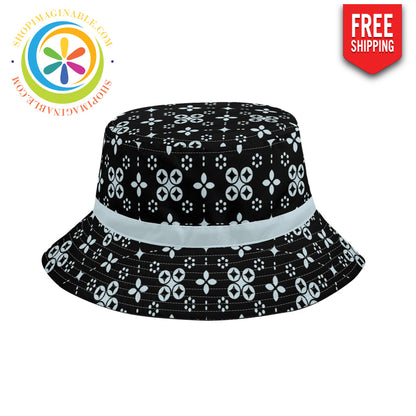 Black Batik Bucket Hat S