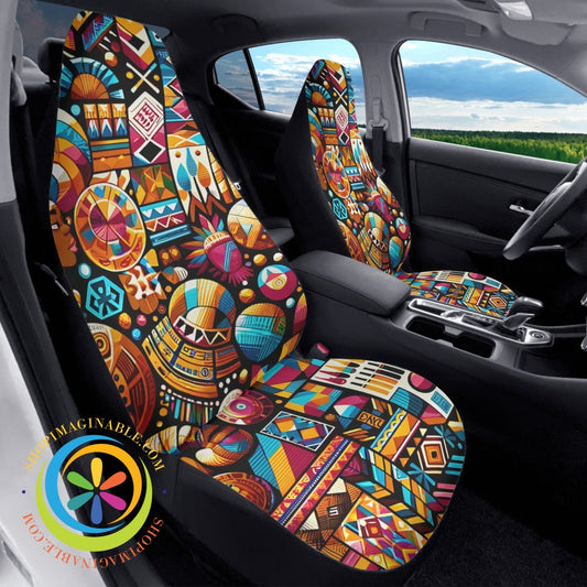 Black History Month Cloth Car Seat Covers