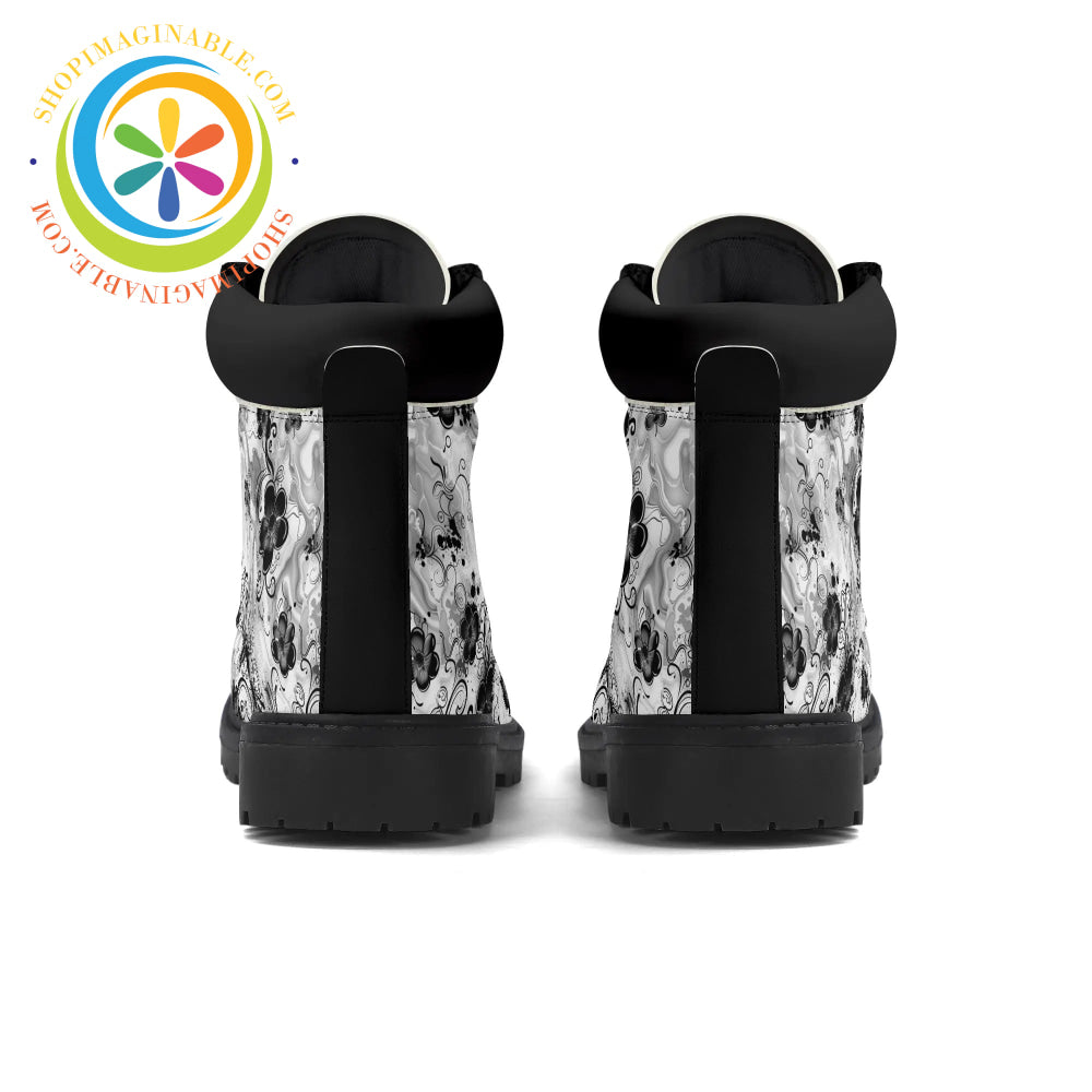 Boho Flowers Womens Boots