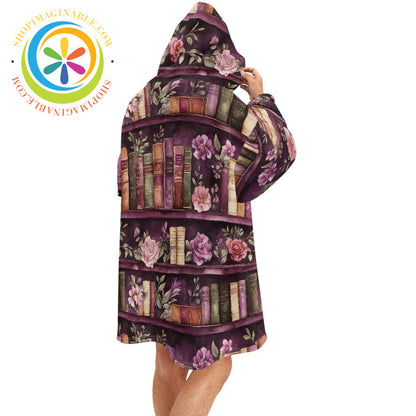 Book Lovers - Blanket Hoodie white / ONESIZE