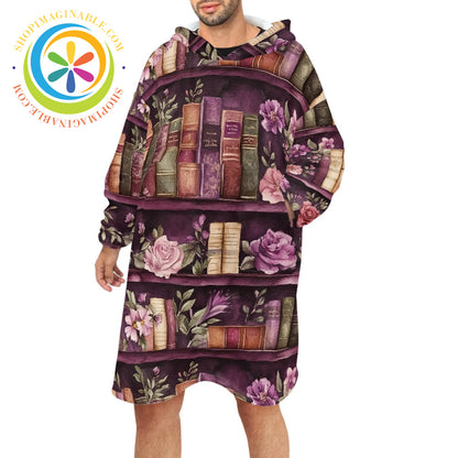 Book Lovers - Blanket Hoodie white / ONESIZE