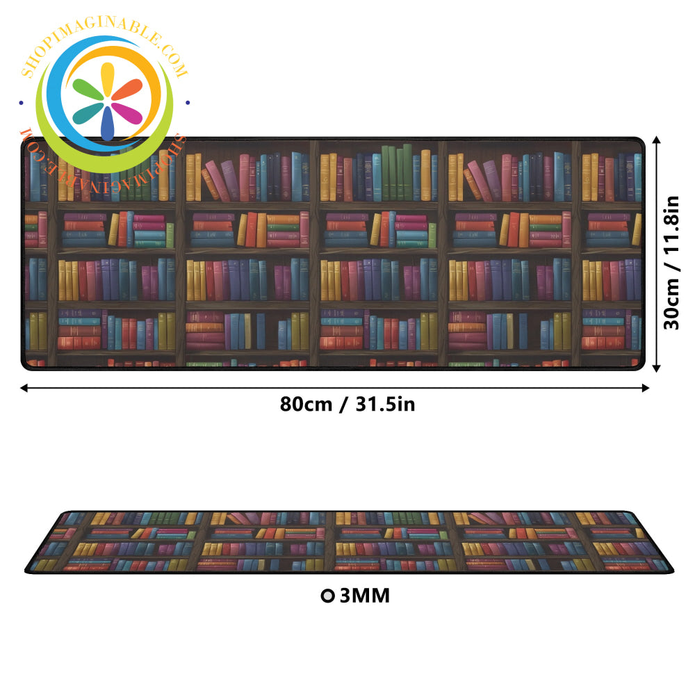 Book Lovers Large Gaming Mouse Pad Mousepad