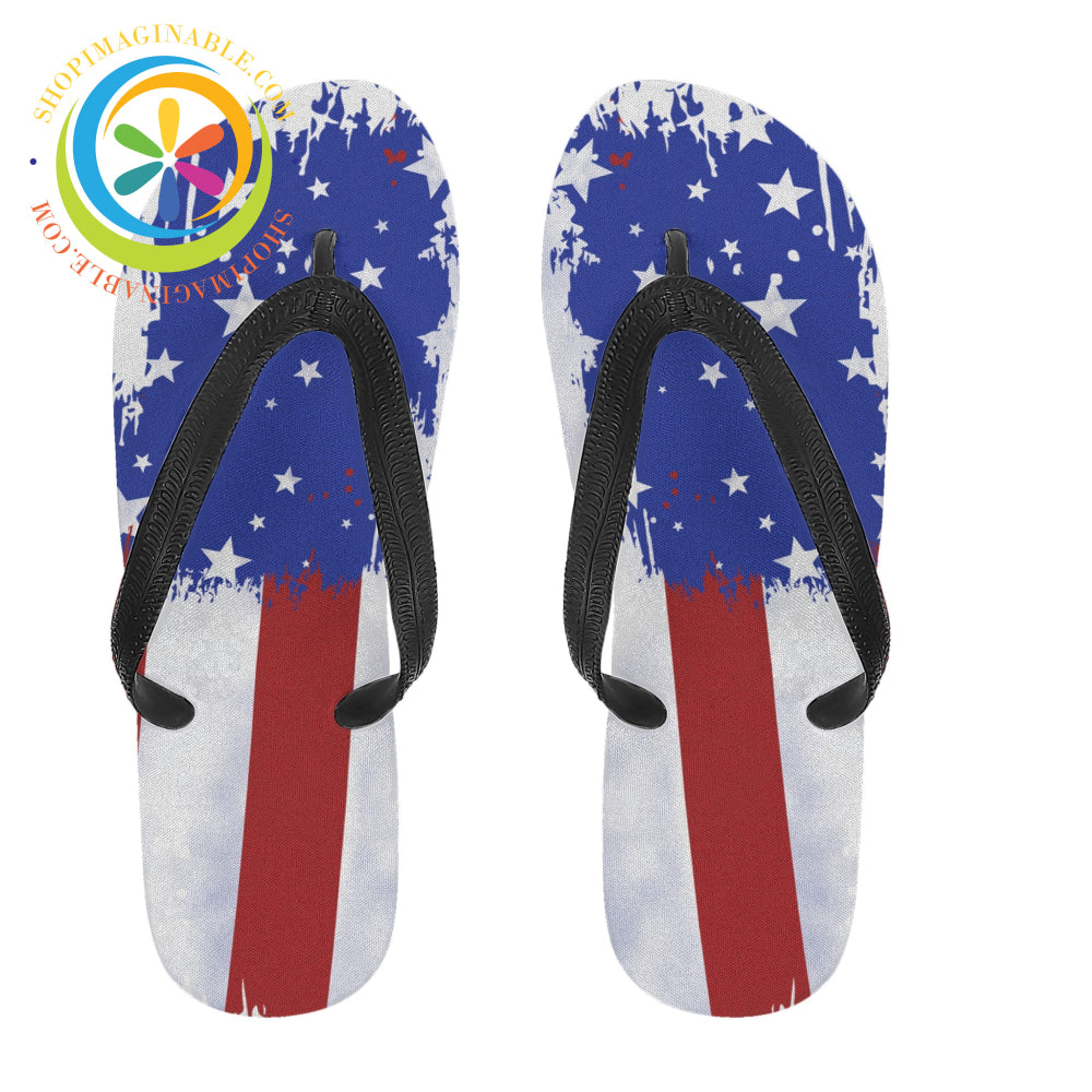 Born In The Usa Mens & Ladies Flip-Flops