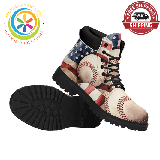 Born To Play Ball In The Usa Women’s Boots Us5 (Eu35)