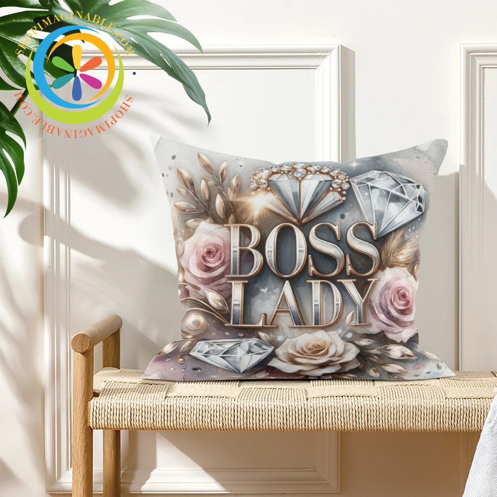 Boss Lady Pillow Cover