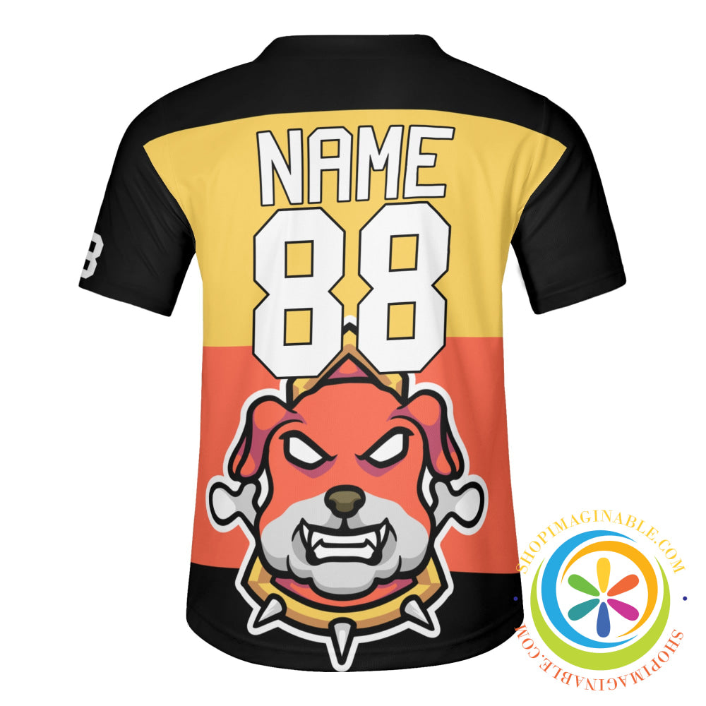 Bull Dogs Unisex Baseball Jersey