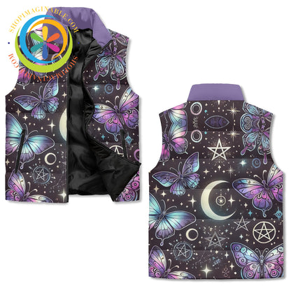 Butterfly Moon Puffer Vest