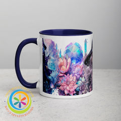 Celestial Enchanting Witch Mug With Color Inside Home Decor