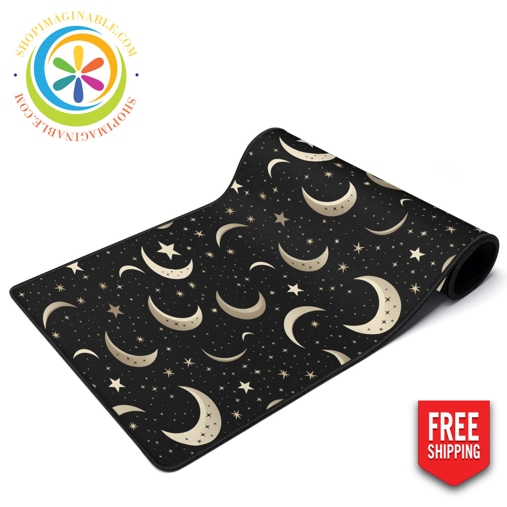 Celestial Moon Large Gaming Mouse Pad