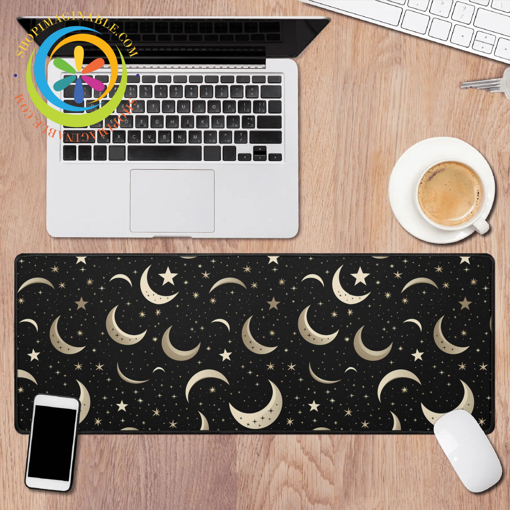 Celestial Moon Large Gaming Mouse Pad