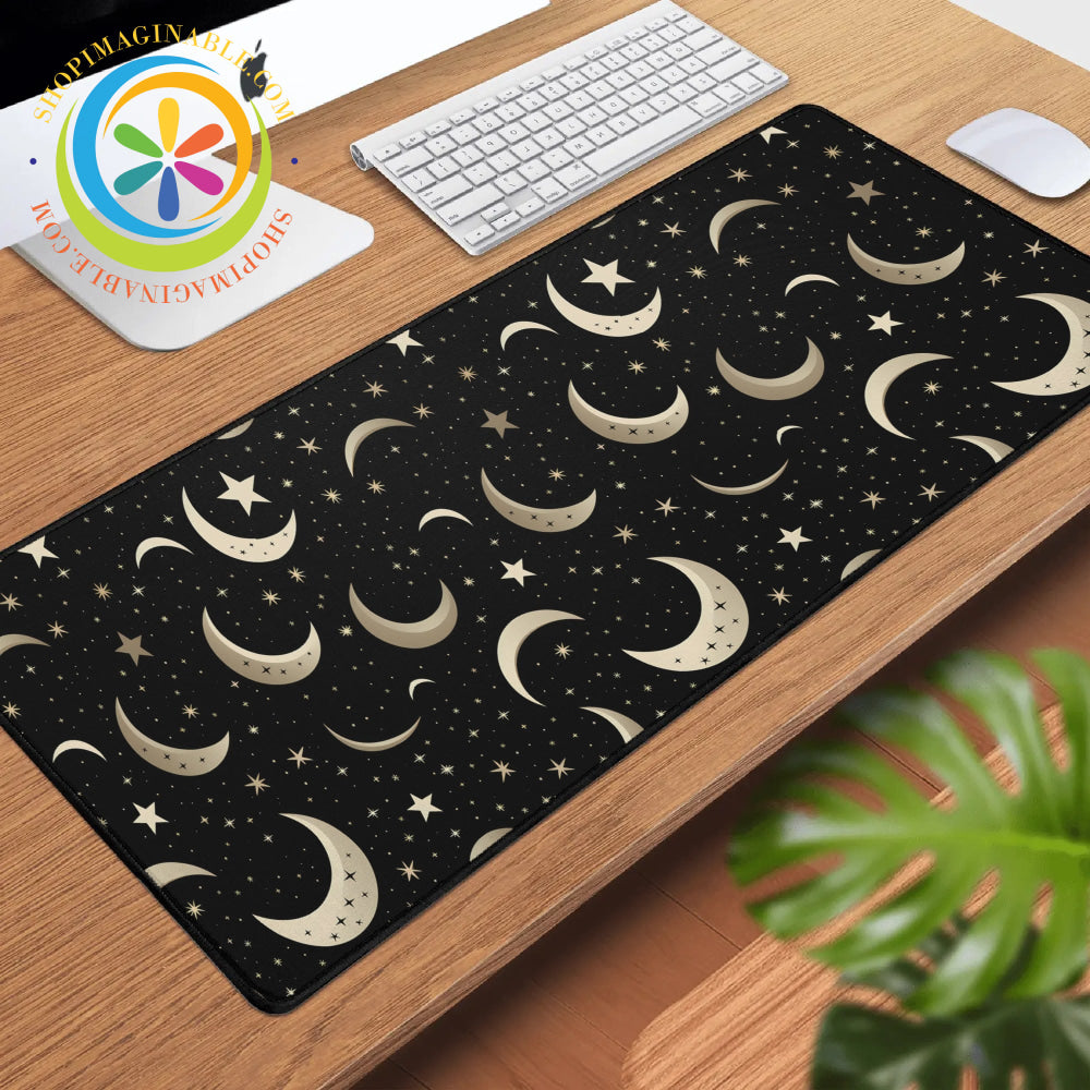 Celestial Moon Large Gaming Mouse Pad