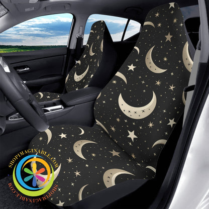 Celestial Moon & Stars Car Seat Covers Cover
