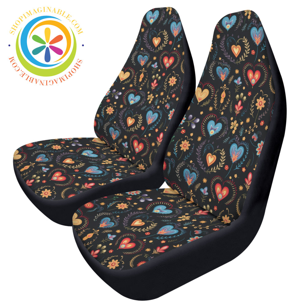 Cherished Blooms Cloth Car Seat Covers