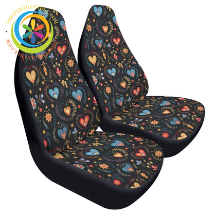 Cherished Blooms Cloth Car Seat Covers