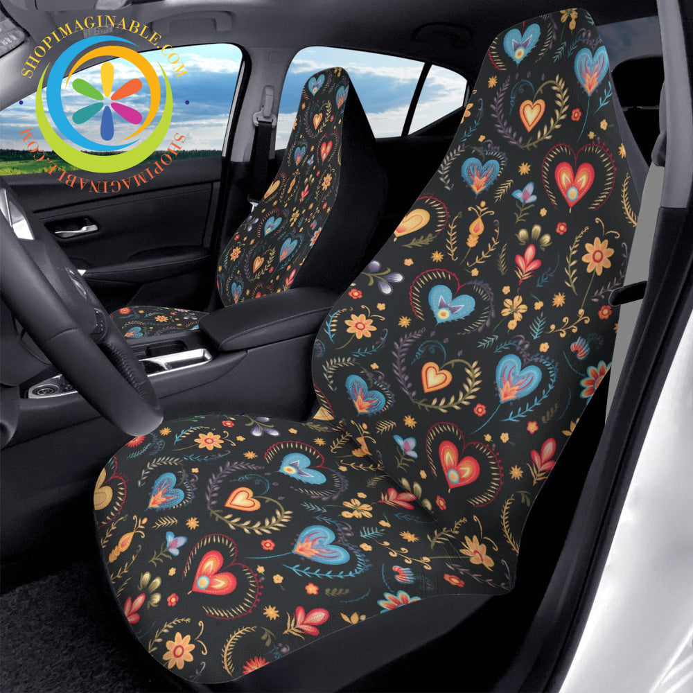 Cherished Blooms Cloth Car Seat Covers