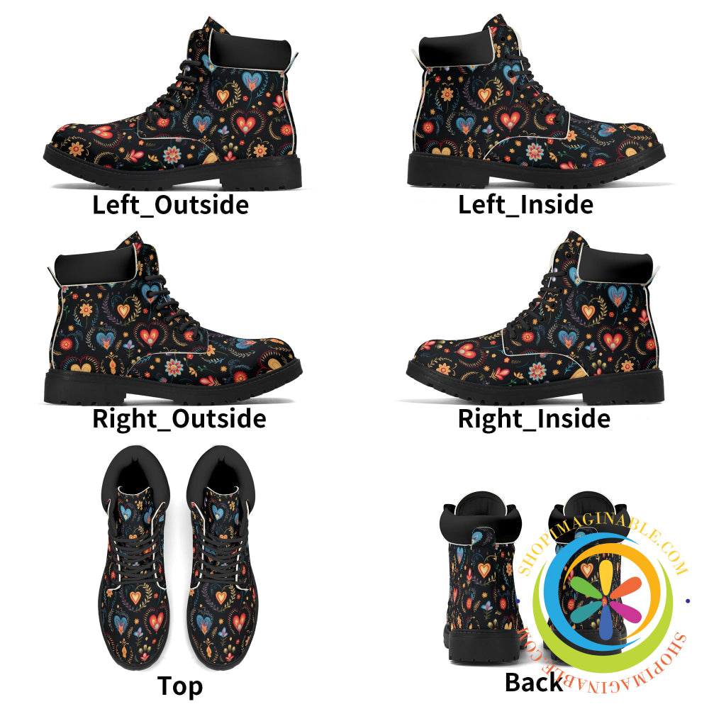 Cherished Blooms Womens Boots