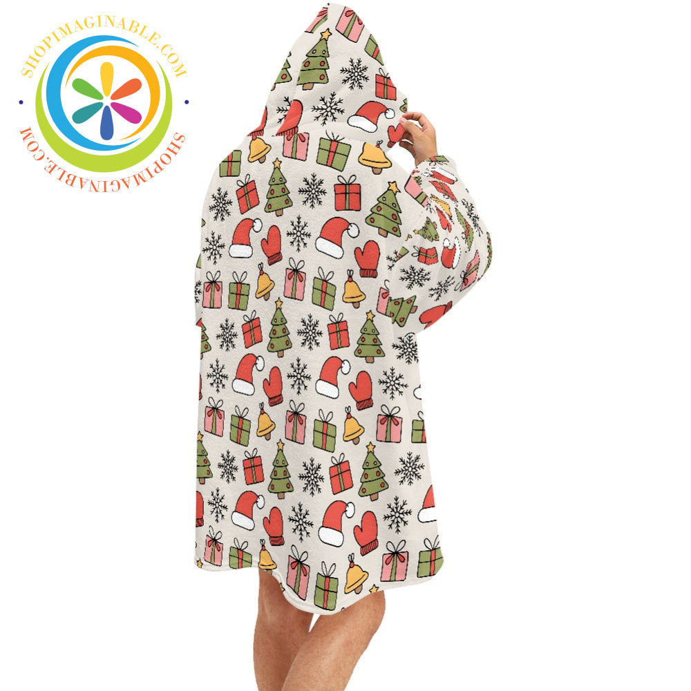 Christmas Cheer - Blanket Hoodie white / ONESIZE